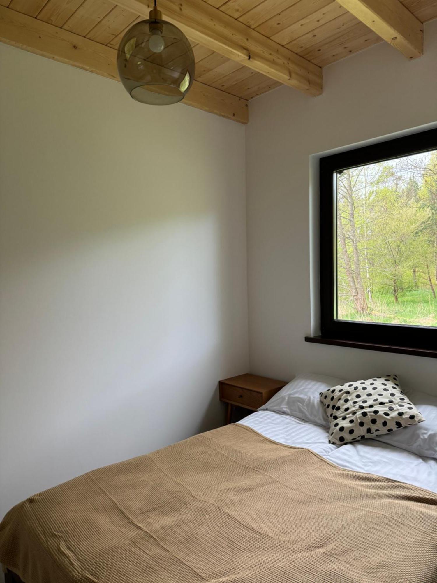 Lesna Osada Na Kaszubach - Drewniane Domy Na Wynajem Bartoszylas Buitenkant foto