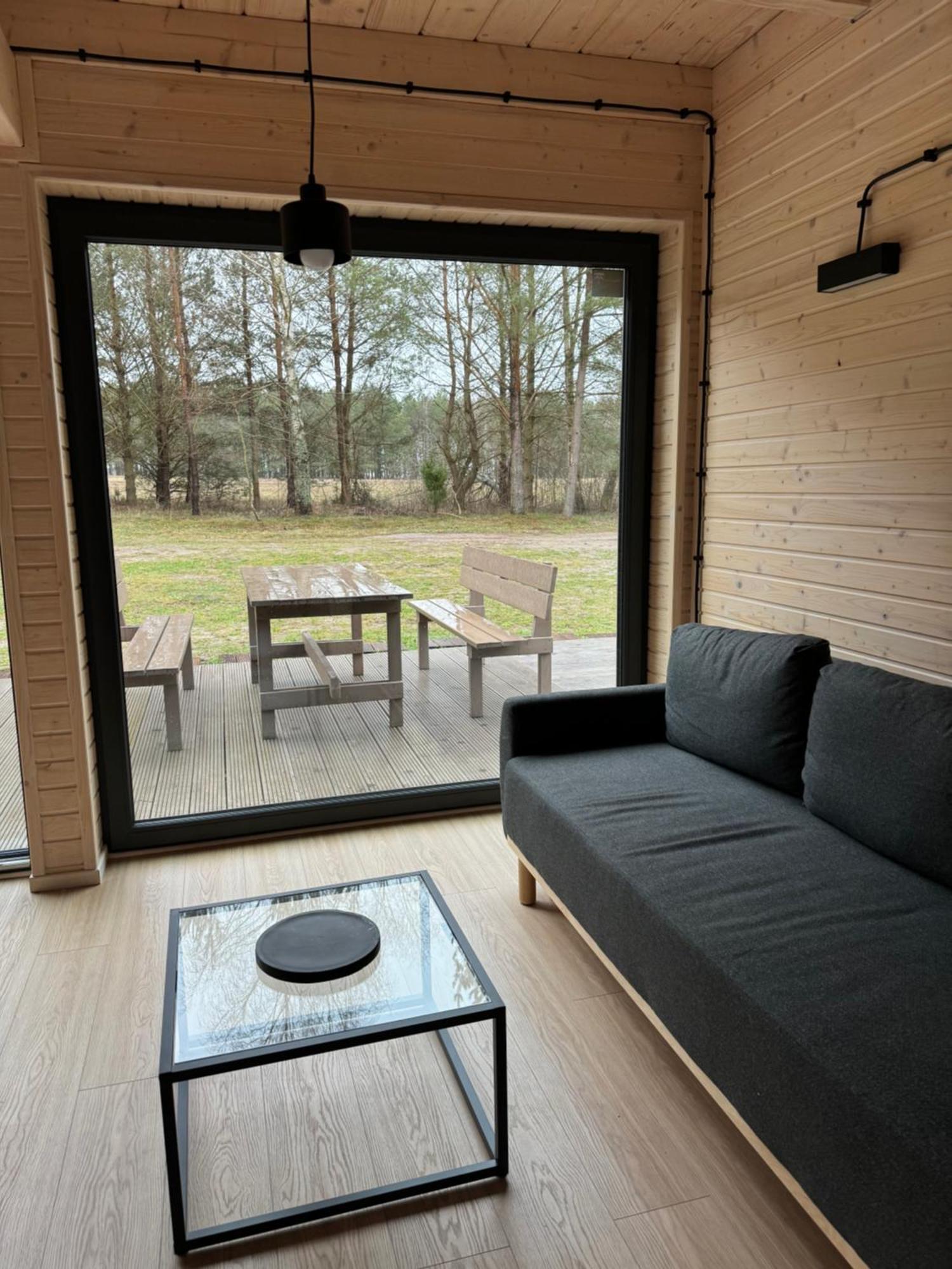 Lesna Osada Na Kaszubach - Drewniane Domy Na Wynajem Bartoszylas Buitenkant foto